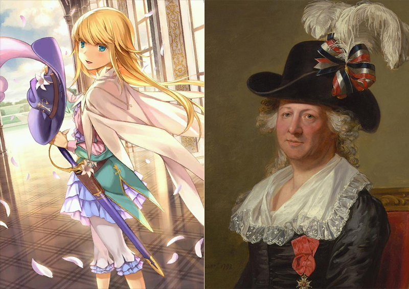 Illustration for article titled Legends of History, Meet Your Anime Counterparts